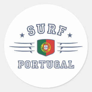 Portugal Classic Round Sticker