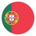 PORTUGAL CLASSIC ROUND STICKER