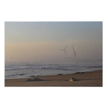 Portugal Coastline and a Turbine