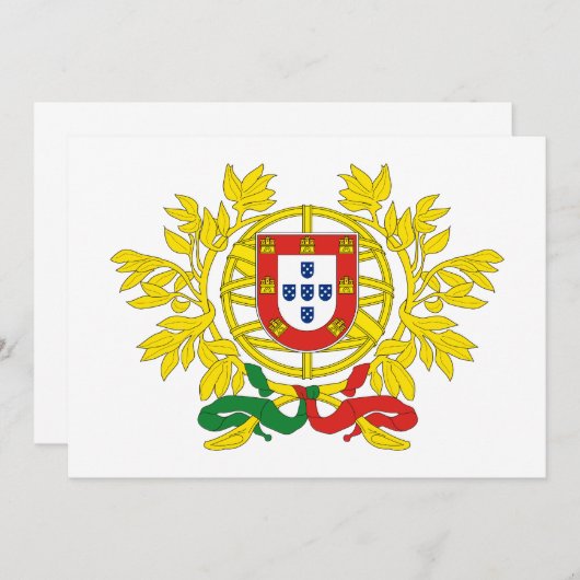 Portugal Coat of Arms (Front/Back)