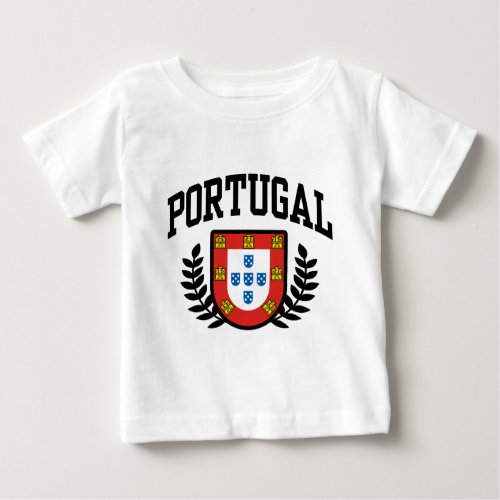 Portugal Coat of Arms Baby T_Shirt