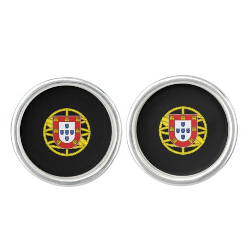 Portugal coat of arms cufflinks