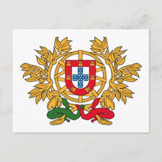 Portugal Coat of Arms Postcard