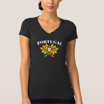Portugal Coat Of Arms T-shirt by Azorean at Zazzle