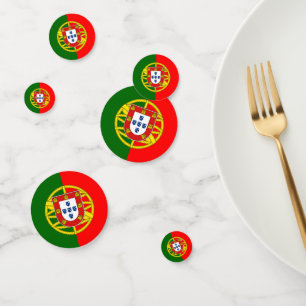 Portugal Confetti, party, Portuguese Flag Confetti