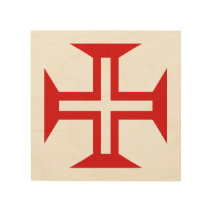 Portugal country cross flag symbol wood wall art