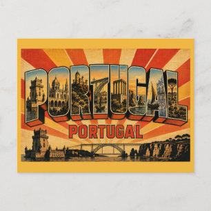 Portugal Country Vintage Postcard