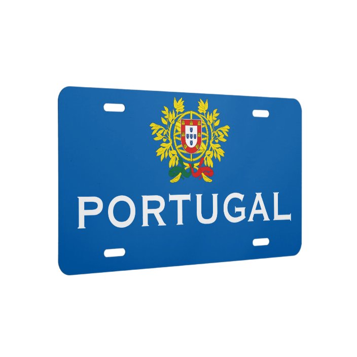 Portugal Crest License Plate Frame