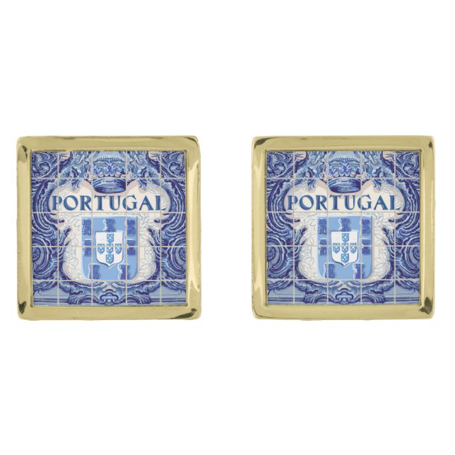 Portugal Cufflinks (Front)