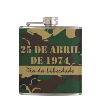 Portugal, Dia da Liberdade or Freedom Day Flask