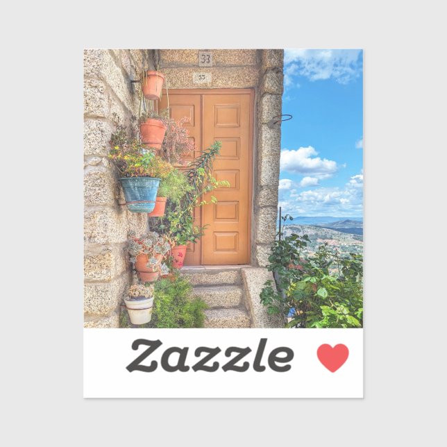 Portugal Door Sticker (Sheet)