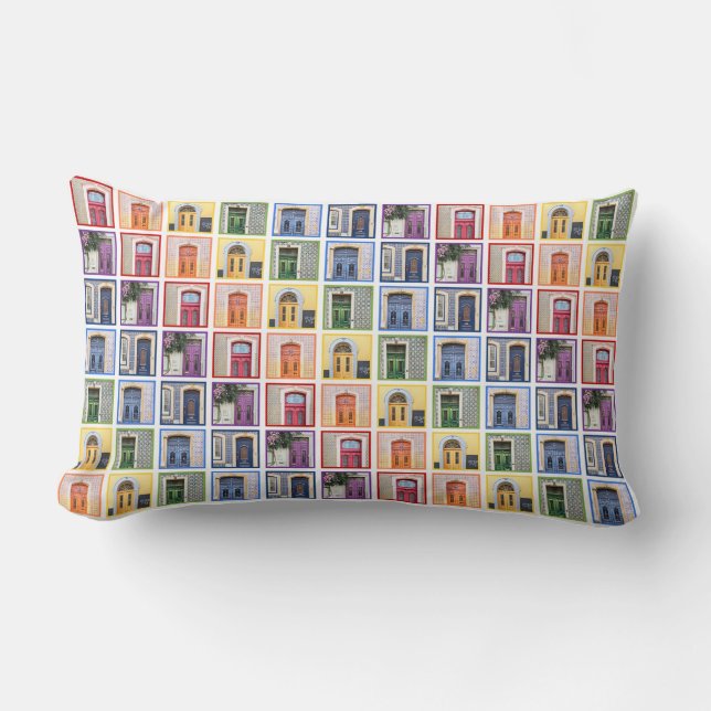 Portugal Doors Pillow (Front)
