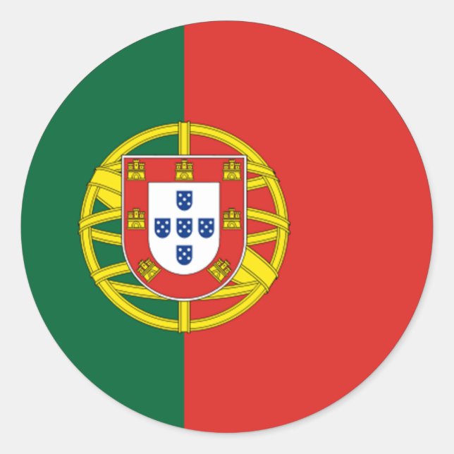 Portugal Euro Sticker (Front)