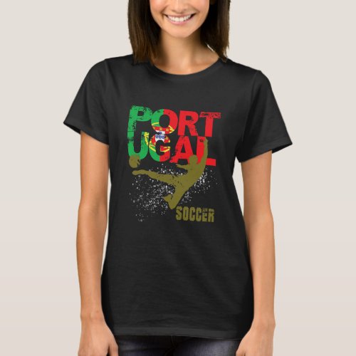 Portugal European Supporter Soccer T_Shirt