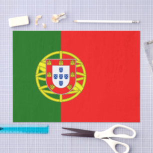 Portugal fashion, Portuguese Flag tissue paper