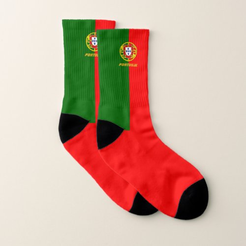 Portugal fashion Socks  Portuguese flag sports