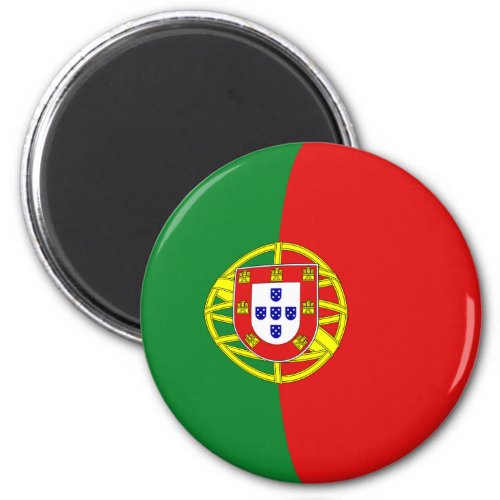 Portugal Fisheye Flag Magnet