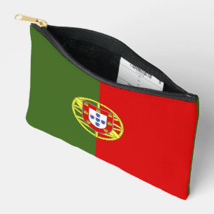 Portugal flag accessory pouch
