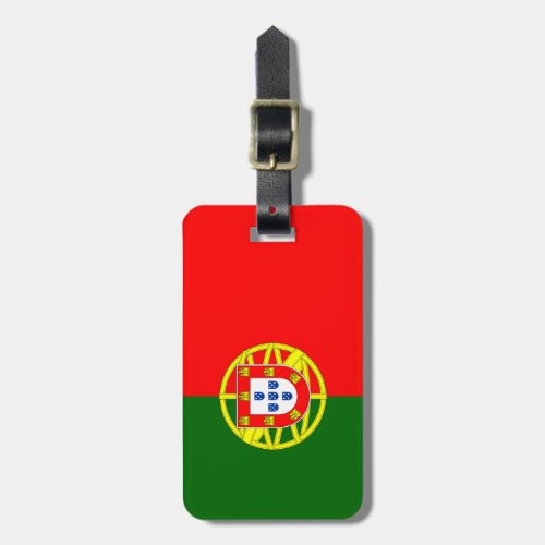 Portugal flag Acrylic Luggage Tag