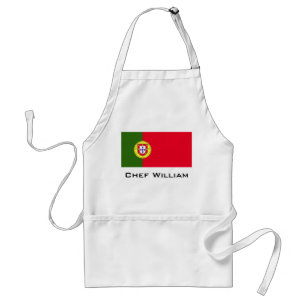 Portugal Flag Adult Apron