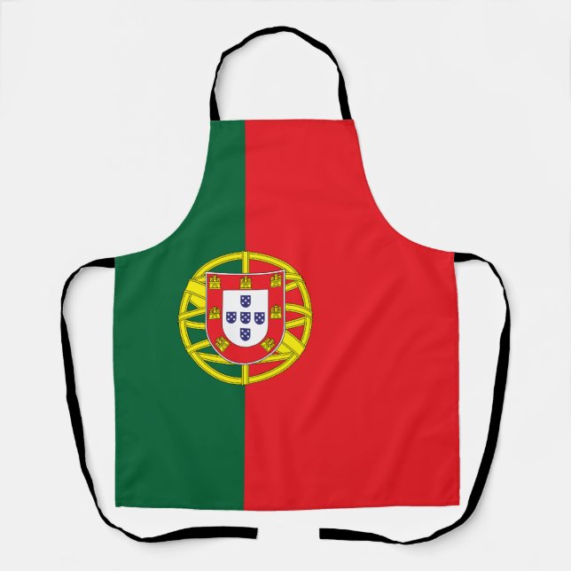 Portugal Flag Apron (Front)
