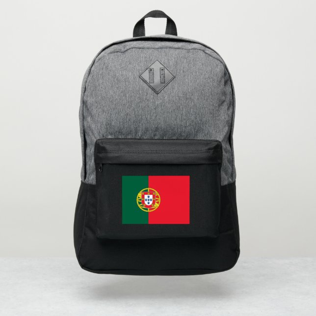 Portugal flag backpack (Front)
