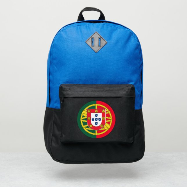 Portugal flag backpack (Front)