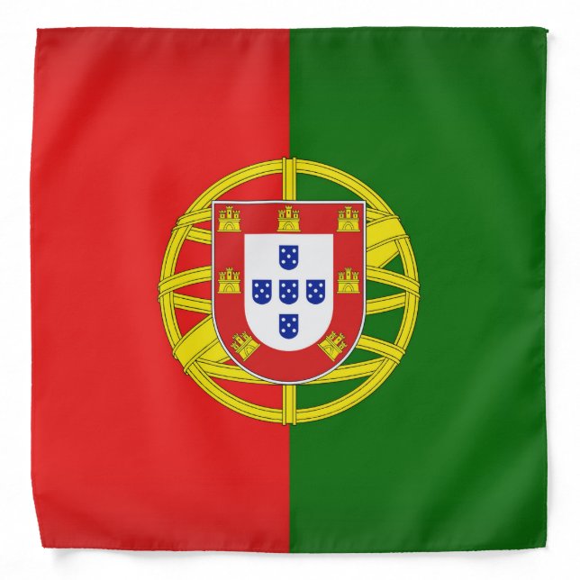 Portugal flag bandana (Front)
