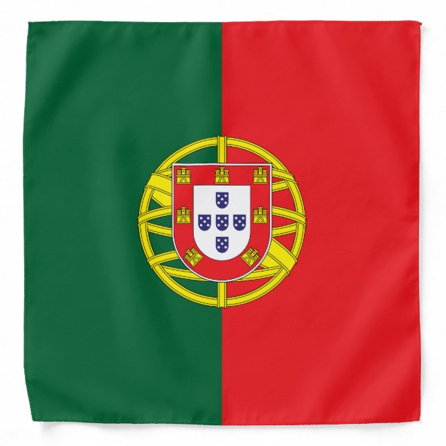 Portugal Flag Bandana (Front)