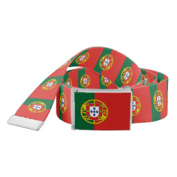 Portugal flag Bandeira De Portugal Belt