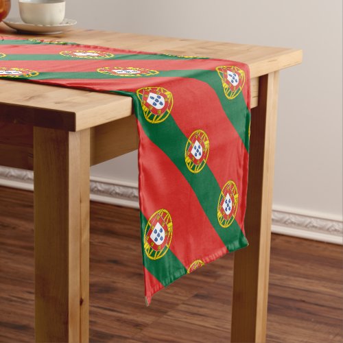 Portugal flag Bandeira De Portugal Short Table Runner