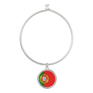 Portugal flag bangle bracelet