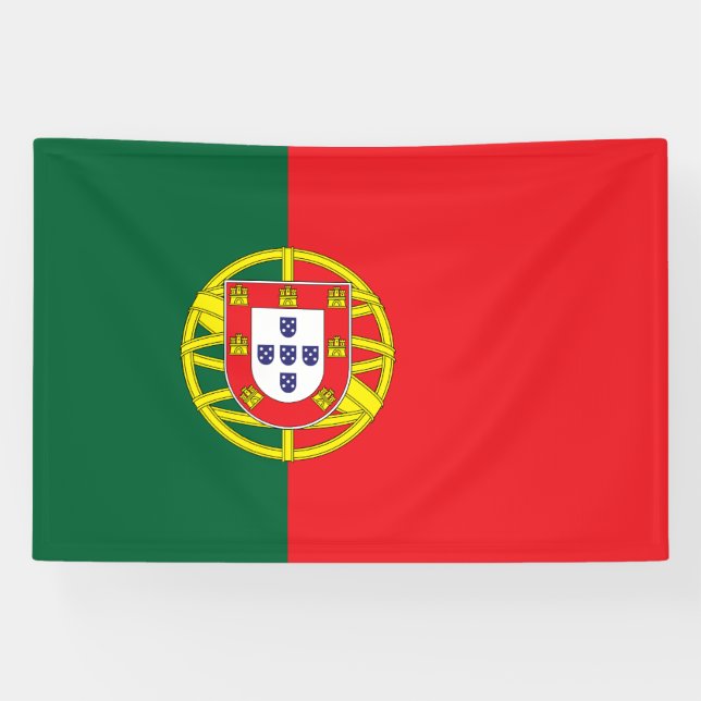 Portugal Flag Banner (Horizontal)