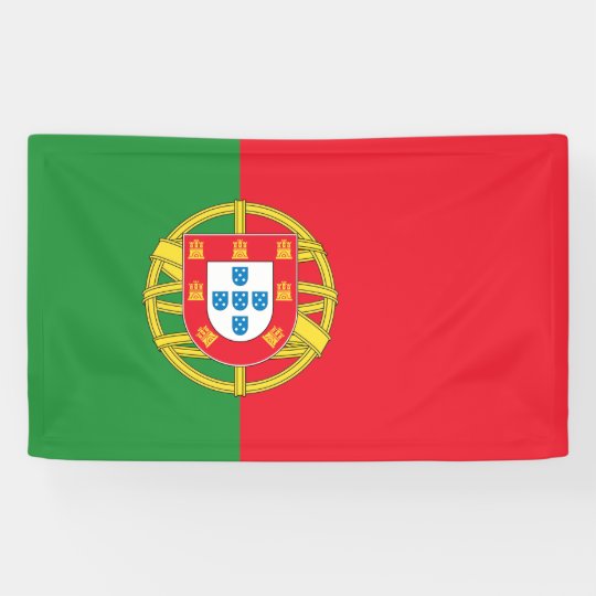 Portugal Flag Banner | Zazzle.com