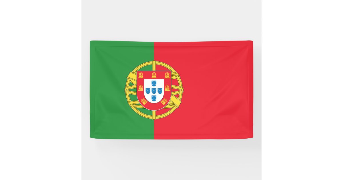 Portugal Flag Banner | Zazzle