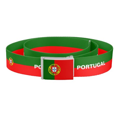 Portugal Flag Belt