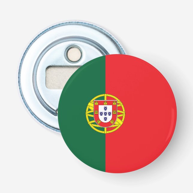 Portugal Flag Bottle Opener (Front)