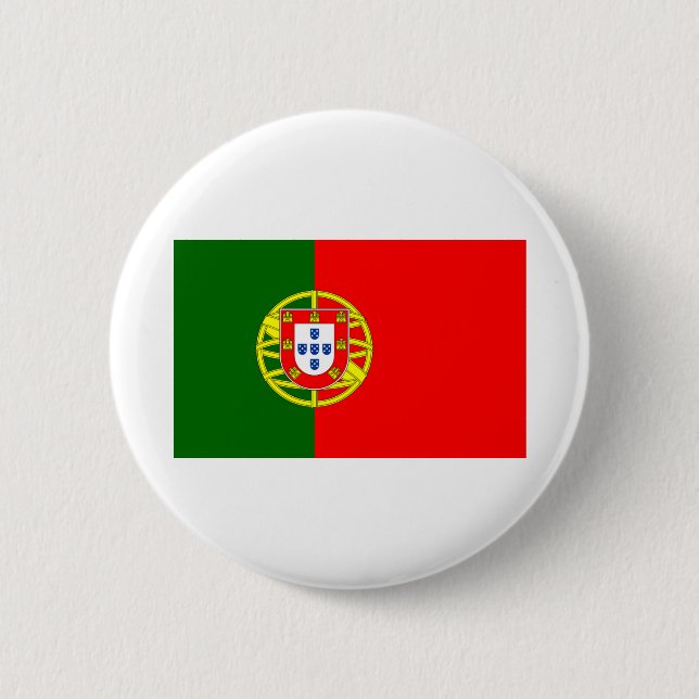 Portugal Flag Button (Front)