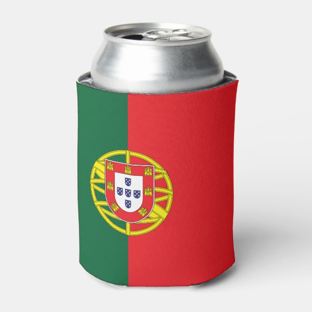 Portugal Flag Can Cooler (Can Front)