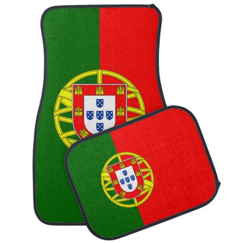 Portugal Flag Car Floor Mat