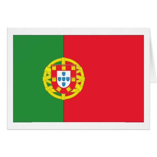 Portugal Flag Cards (Front Horizontal)