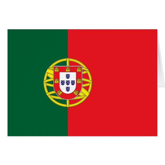 Portugal Flag Cards (Front Horizontal)