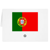 Portugal Flag Cards (Back Horizontal)
