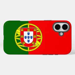 Portugal Flag iPhone 16 Plus Case
