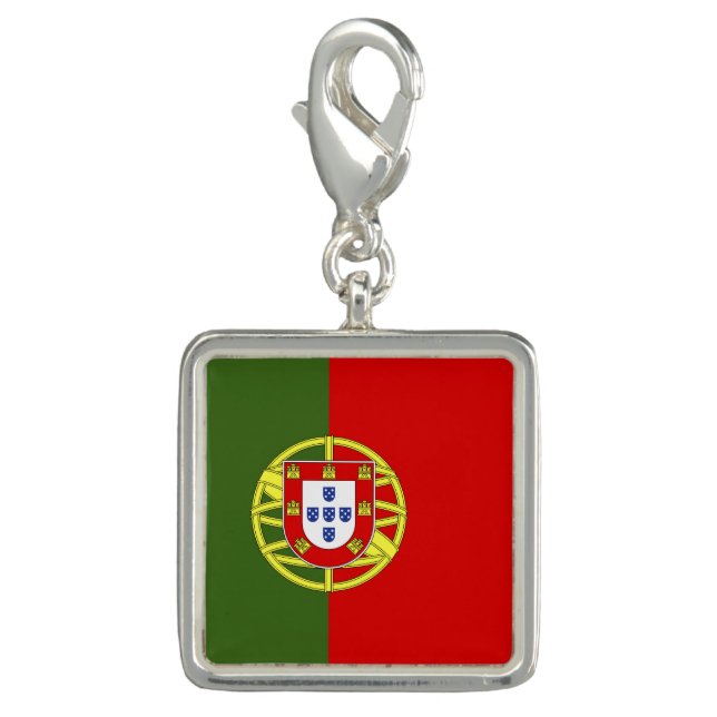 Portugal flag charm (Front)
