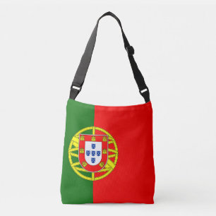 Portugal Flag Crossbody Bag