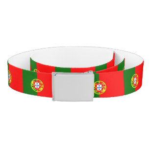 Portugal flag Custom Belt