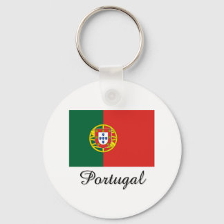 Portugal Flag Design Keychain