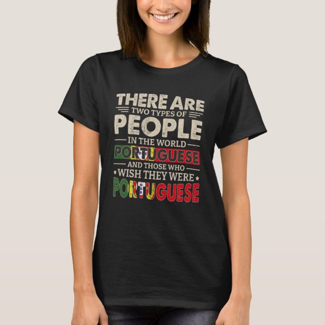 Portugal Flag Dress Portuguese Girls & Women T-Shirt (Front)
