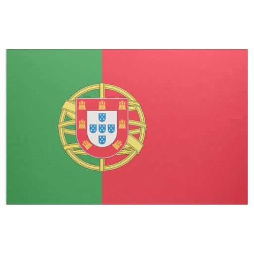 Portugal Flag Fabric